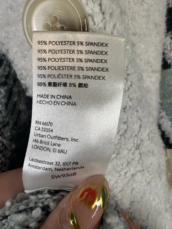 Daily Practice by Anthropologie Zig-Zag Sherpa Jacket Small - Picture 10 of 10